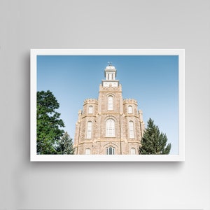 Logan Utah LDS Temple Print
