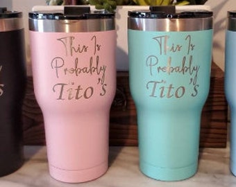 tito's yeti cup