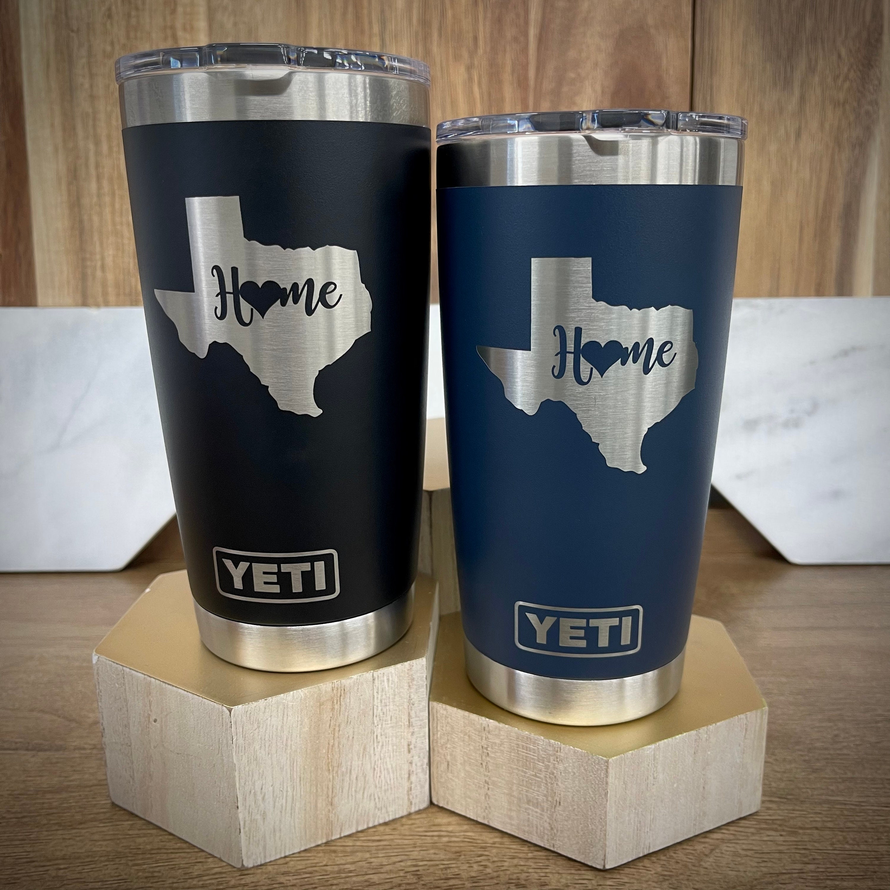 Yeti Texas Longhorns White Rambler Tumbler - 20 oz