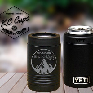 Personalized Engraved YETI® 10oz Mag Lid Lowball Mountain Range Groomsman  Best Man Wedding Bachelor Party Father of the Bride Groom ML4L 