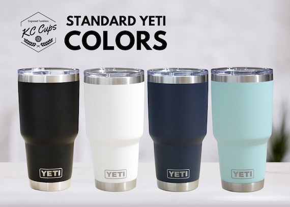 Personalized Decal Monogram for 20oz or 30oz Yeti Rambler, RTIC Tumbler Cup