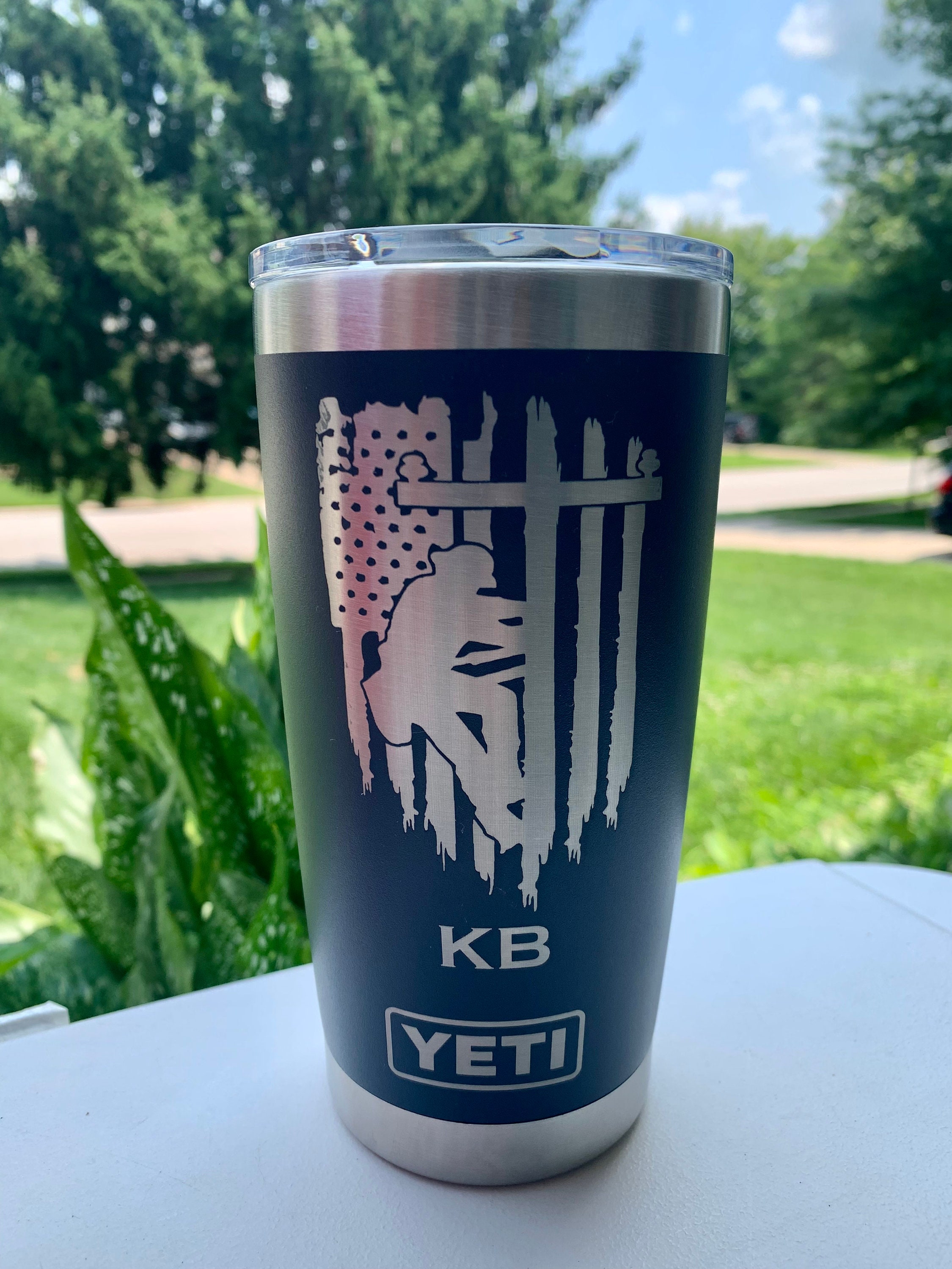 Butterfly Mandala Custom Engraved YETI Tumbler – Sunny Box