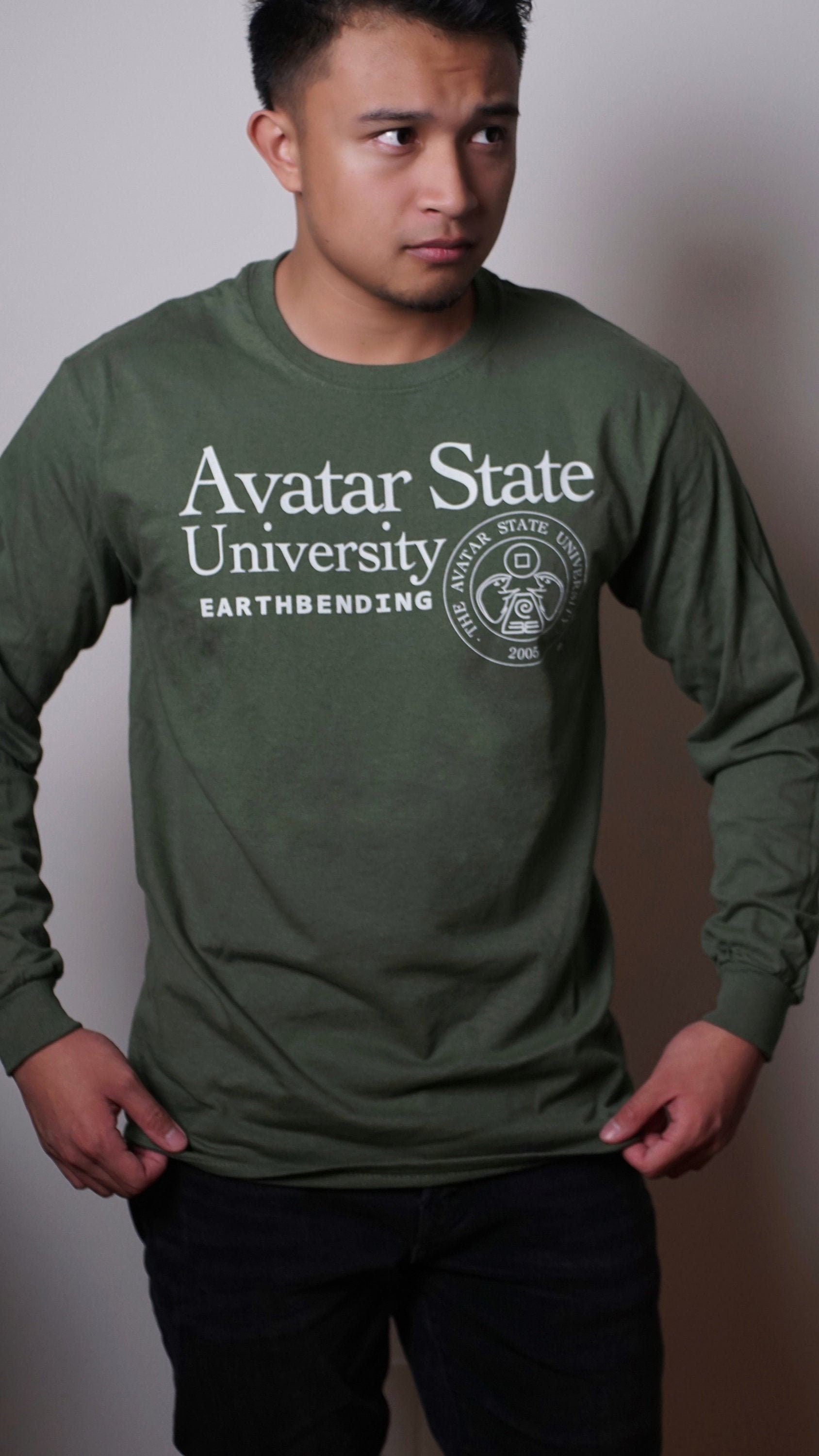 avatar long sleeve shirt