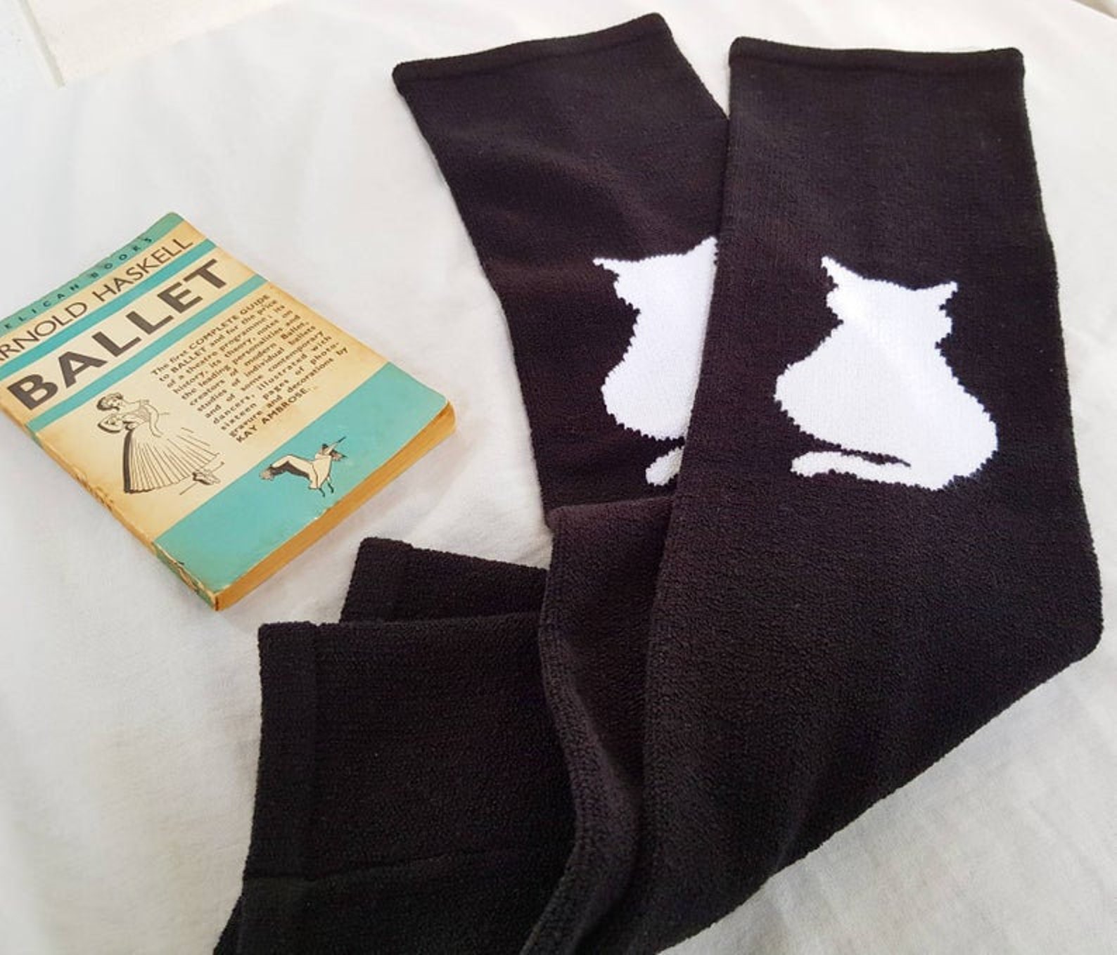 Black Ballet Leg Warmers main image 0