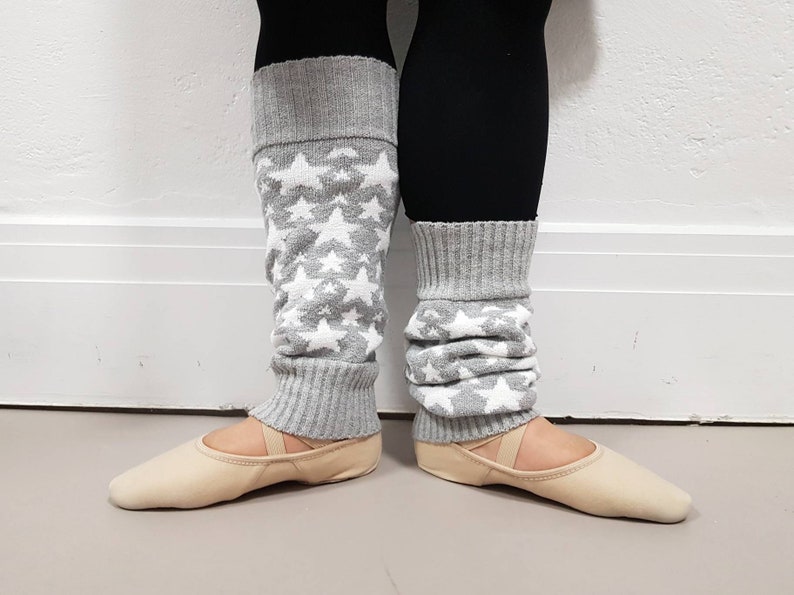 Gift for dancer Ankle 80s style womens legwarmers Leg warmers for ballet and dance Gift for cat lover