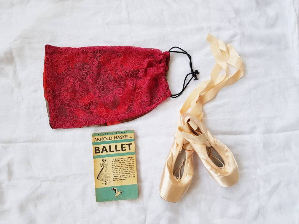 Pointe shoe bag Ballet shoe bag Dance shoe bag Dance Etsy