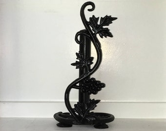 Cast Iron Grapevine Custom-Made Paper Towel Holder