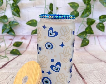 Ojito 16oz szklana puszka | Złe oko