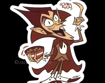 COUNT CHOCULA ダイカットビニールステッカー デカール ゼネラルミルズ シリアルモンスター