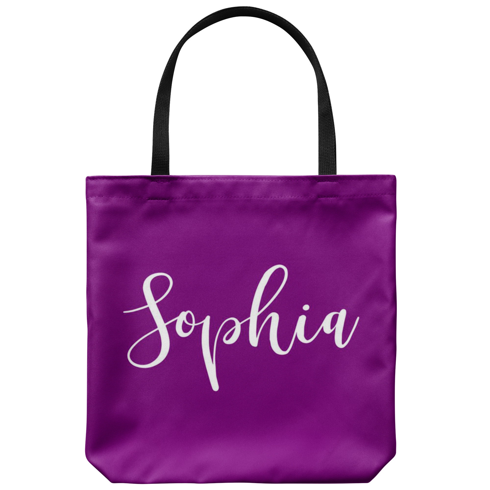 Custom Name Tote Bag Tote Bag With Name Tote Bag Etsy