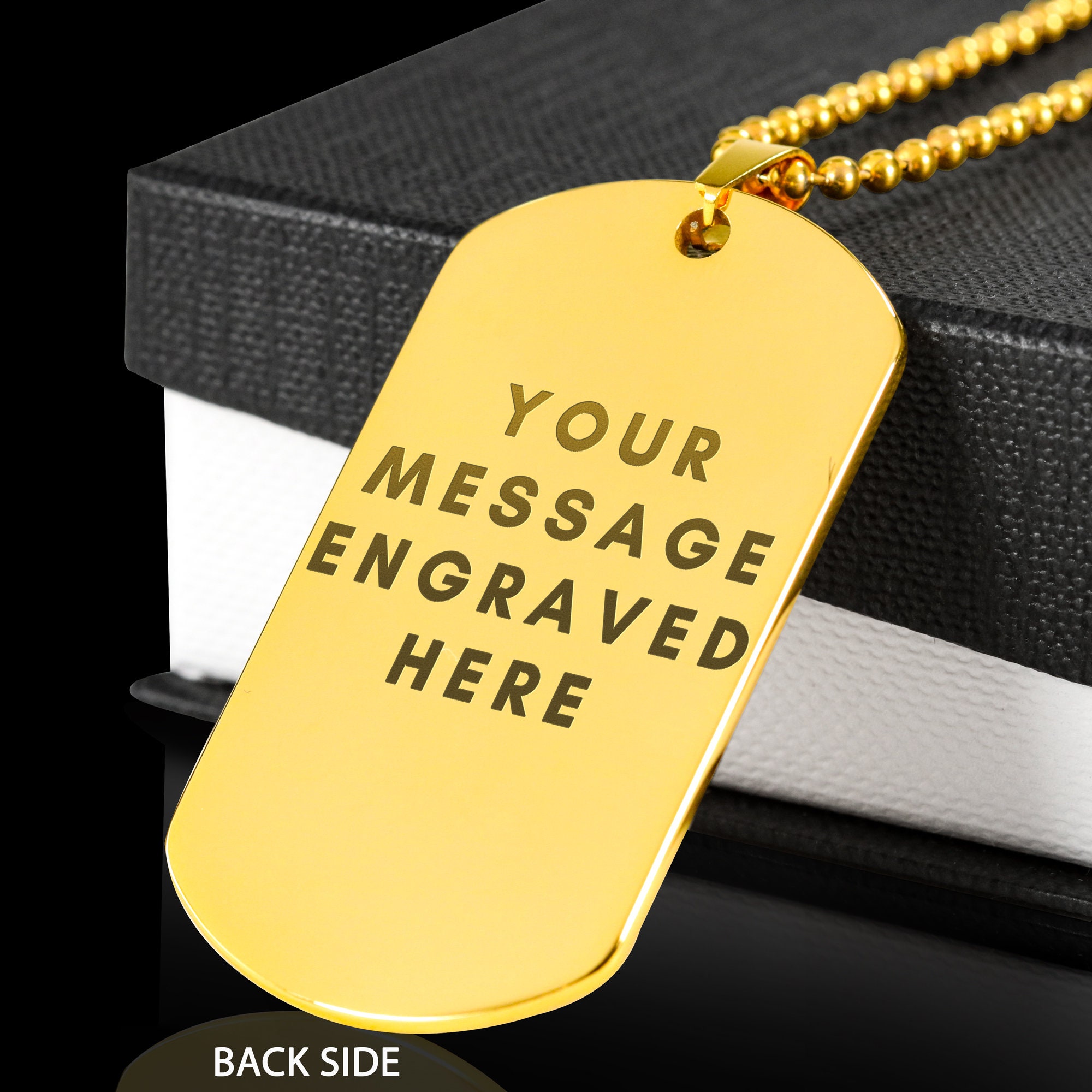 Photo Dog Tag Photo Engraved Necklace Photo Jewelry Photo Etsy