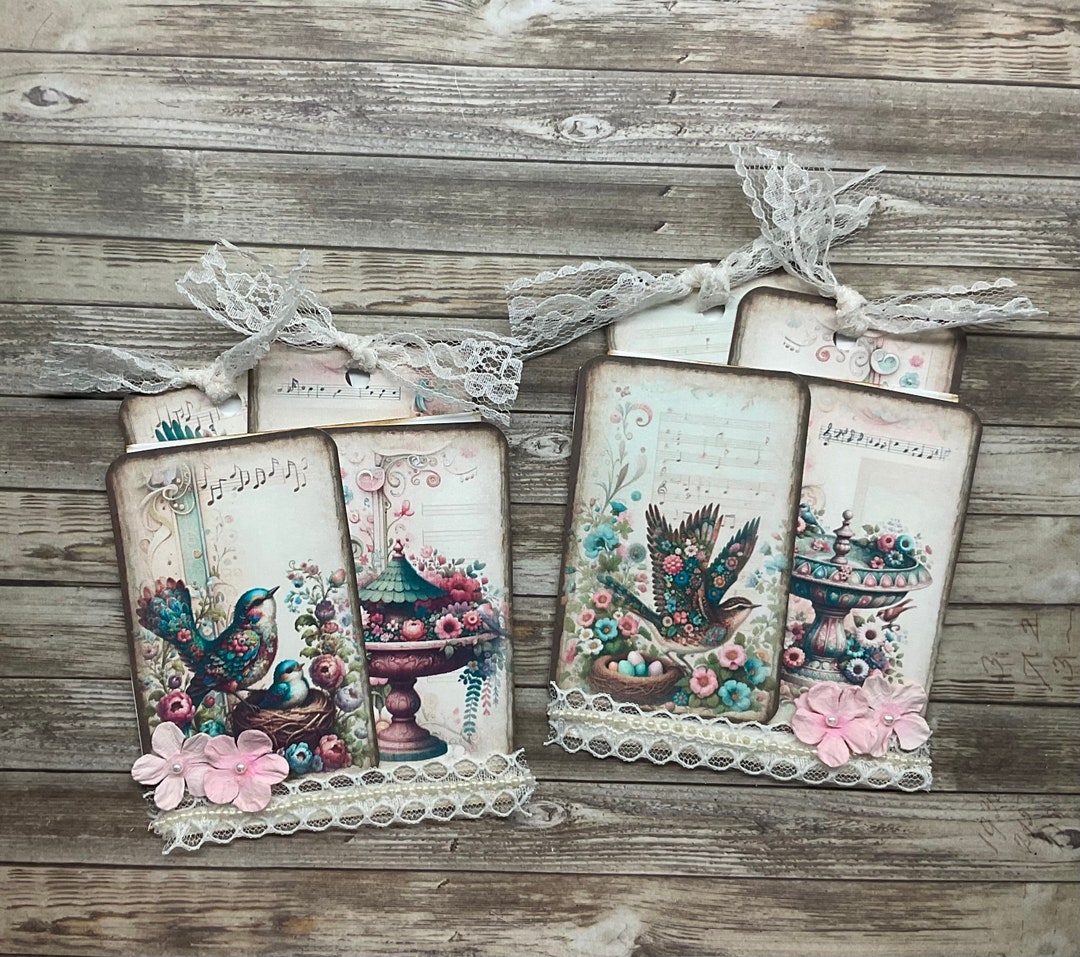 Ephemera Pocket Set for Journals, Junk Journal Pockets, Scrapbook ...
