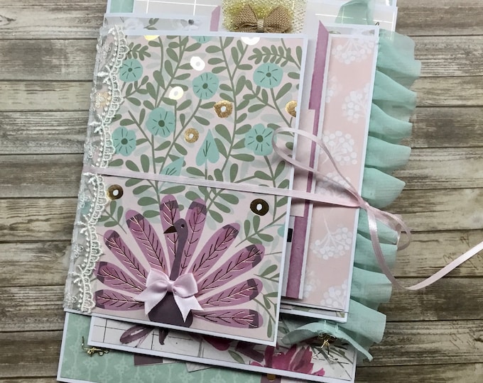 Layered Flip Journal, Handmade Journal, Envelope Journal, Junk Journal ...