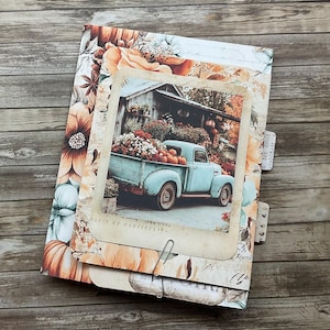 ephemera folder, junk journal folder, ephemera folio, keepsake diary, handmade journal, junk journal ephemera, scrapbook, ephemera