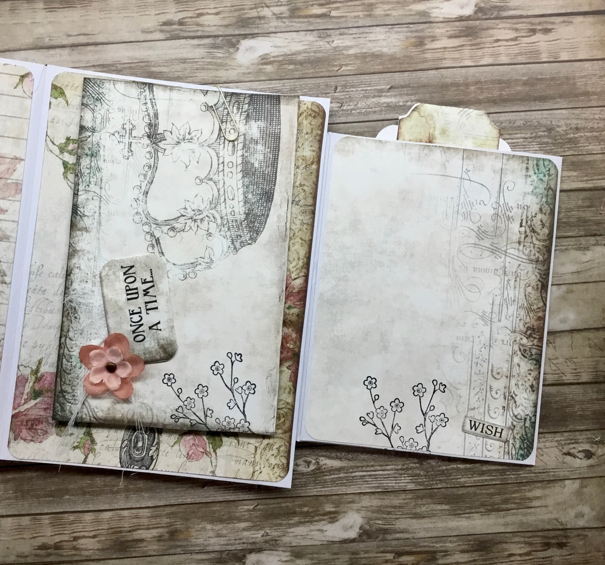 BEAUTIFUL DREAM journal handmade journal fairy tale journal Etsy