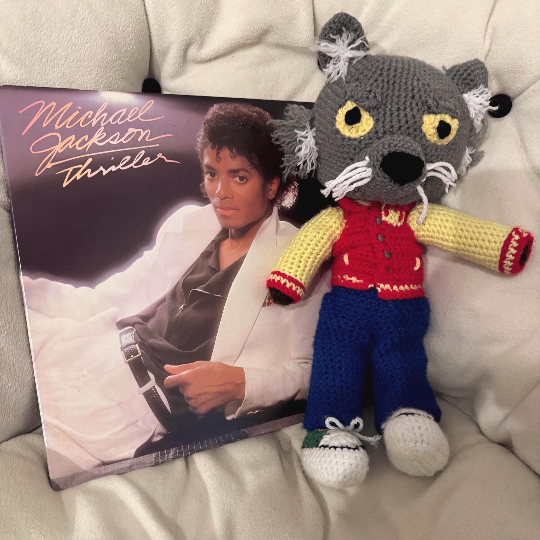 Michael Jackson Crochet Thriller Doll - Etsy