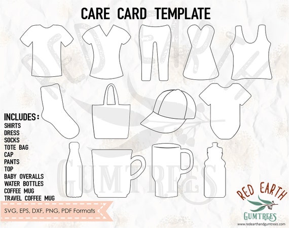 Care Card Template Bundlecare Card Mockup Care Card Shirt Care Card Template Bundlecare Card Mockup Care Card Shirt