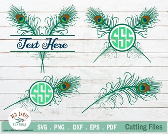 Download Peacock Feathers Svg Etsy