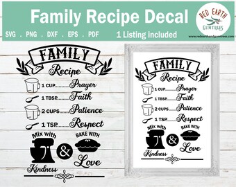 Free Free 252 Family Recipe Svg SVG PNG EPS DXF File