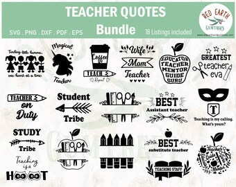 Teacher Quotes Svg Etsy