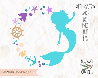 Free Free 201 Stencil Mermaid Silhouette Svg SVG PNG EPS DXF File