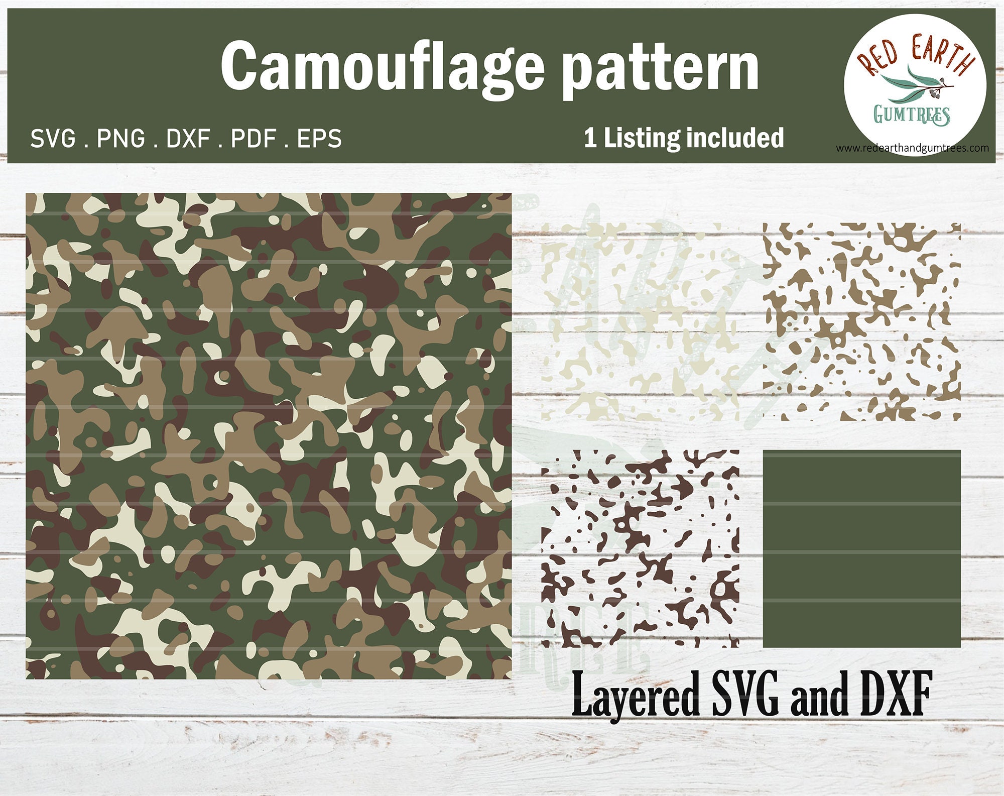 GAP Camouflage Stencil Pack for Duracoat, Cerakote, Gunkote & spray paint -  Freedom Stencils