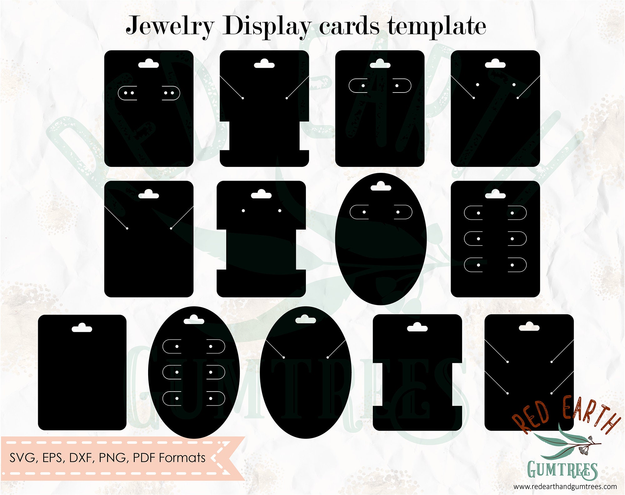 30 Keyring Display Card Svg Bundle, Keyring Display Card Template, Keychain  Packaging, Key Ring Tag, Keychain Holder Svg, Cut Files Cricut 