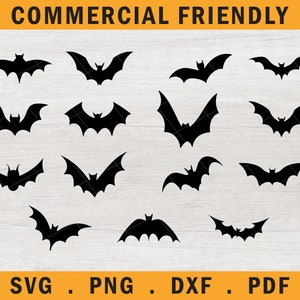 Pakiet nietoperzy Halloween svg, sylwetka nietoperza svg, dekoracja na Halloween nietoperze svg, naklejka z sylwetką nietoperza svg, noc halloween nietoperz svg, halloween svg