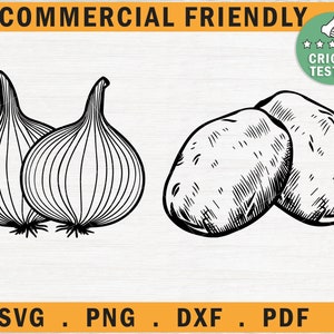 Svg oignon, pomme de terre svg, svg oignon vintage, oignon vintage et pommes de terre bundle svg, svg étiquette de sac de pommes de terre, oignon étiquette svg, svg de cuisine de ferme