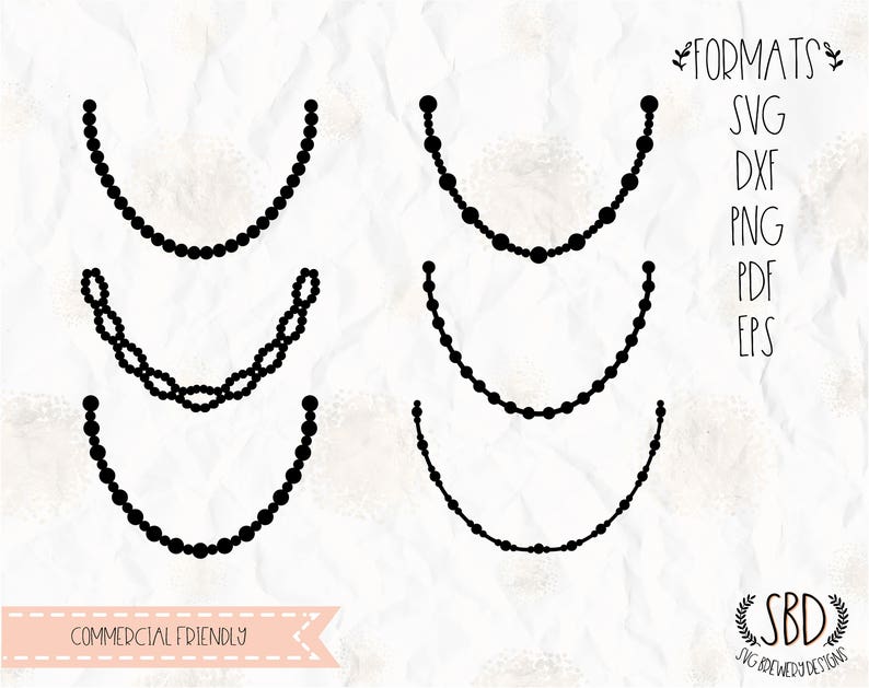 Download T Shirt Design Eps Vinyl Decal Dxf Png Silhouette Studio Cut File Clipart Cricut Mardi Gras Necklace Svg Stencil Template Necklace Clip Art Art Collectibles