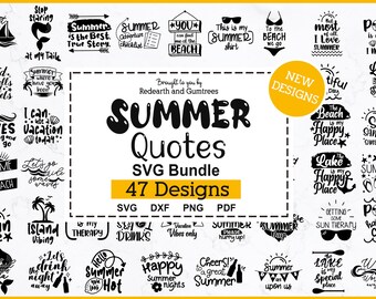 Summer quotes bundle svg,beach quotes,roadtrip quotes,camping quotes,adventure quotes,lakehouse quotes,mermaid quotes SVG,PNG,PDF,Dxf,cricut