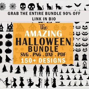 Witch Halloween bundle svg, witch silhouette svg,flying witch bundle svg, Halloween decor witch svg, witch silhouette decal bundle svg,broom image 2