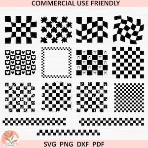 Checkers svg bundle, distressed checkers svg png, checkers frame svg, checkers seamless pattern svg, grunge checkers svg, retro checkers svg