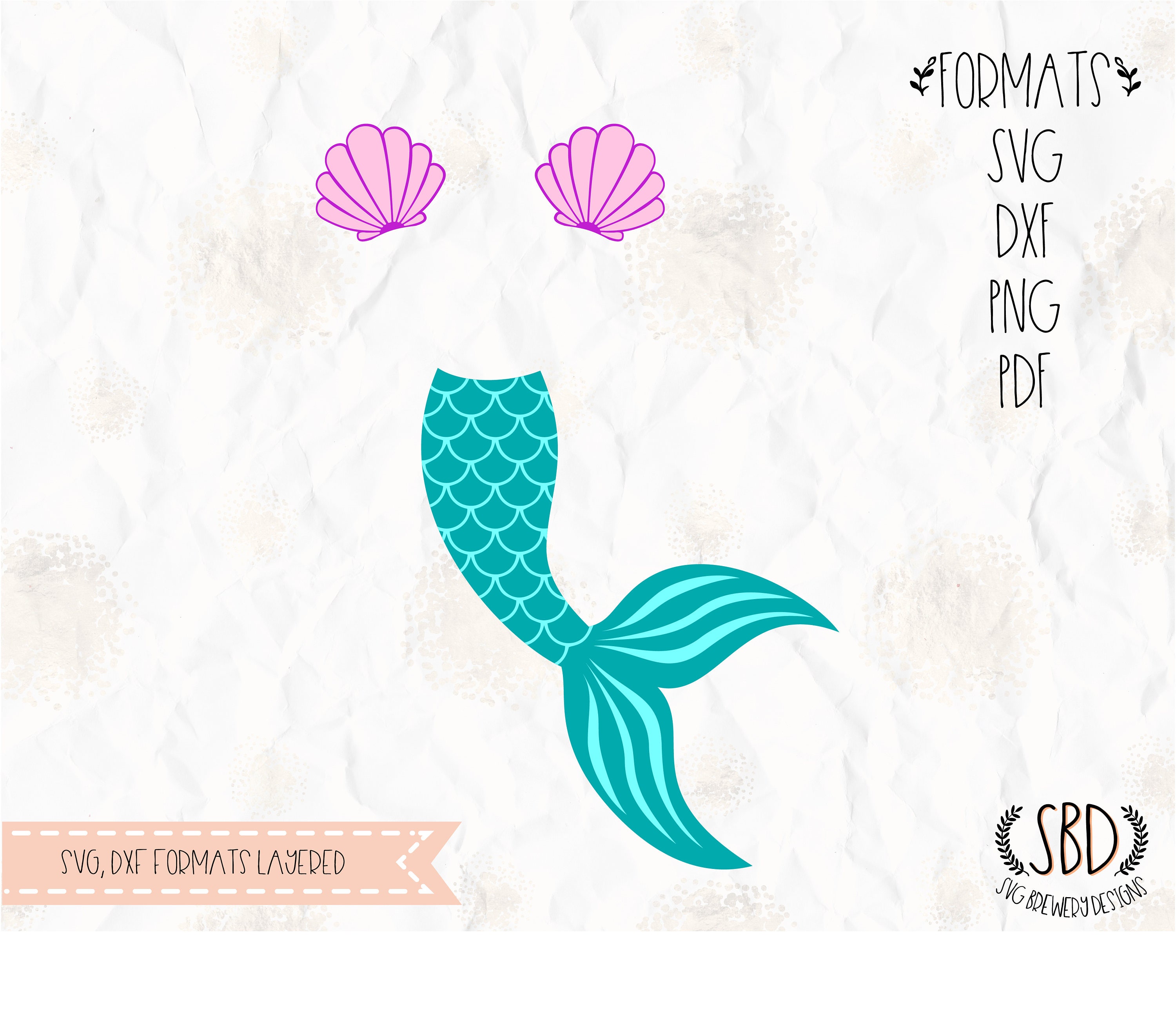 Free Free 275 Mermaid Tail Svg Etsy SVG PNG EPS DXF File
