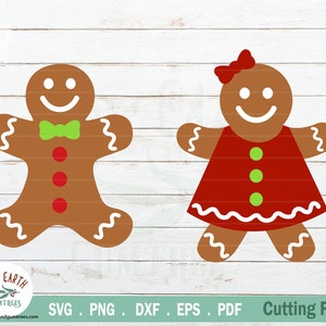 gingerbread man and woman