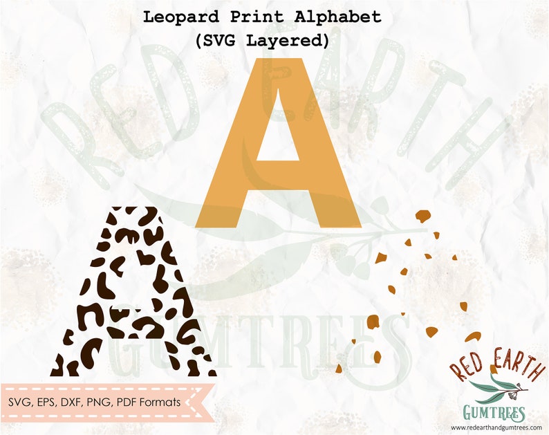 Download Cheetah Font Leopard font svg cheetah print pattern ...