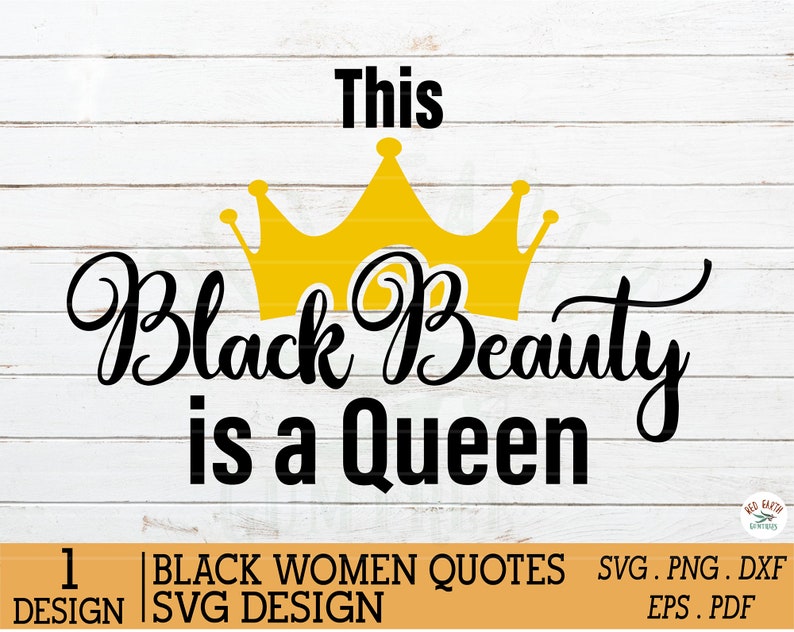 Download Black woman inspirational quote svg Afro hair puff ...