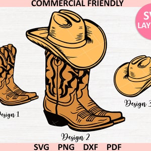 Cowgirl laarzen Svg, cowgirl hoed svg, cowboylaarzen SVG bundel, western laarzen Svg, rodeo Svg, Ranch Svg, cowboyhoed Svg, girly cowgirl laarzen clipart