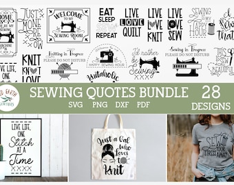 Sewing bundle svg, sewing machine bundle, seamstress, sewing monogram frame,sewing quotes bundle,quilting quotes svg,knitting quotes svg