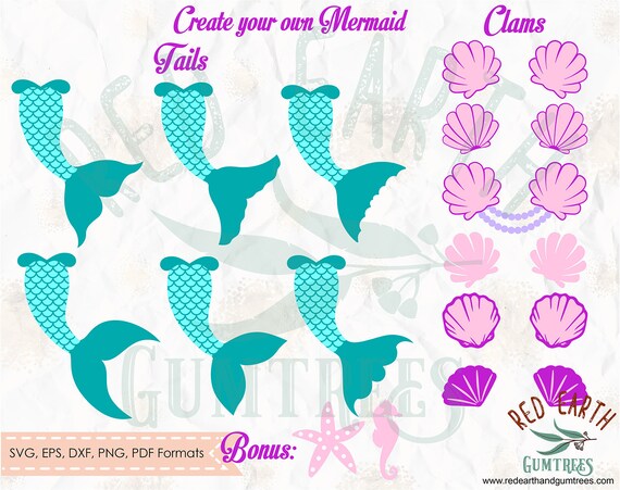 Free Free 100 Mermaid Shell Bra Svg SVG PNG EPS DXF File