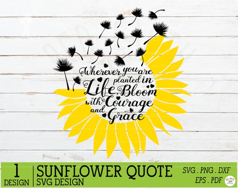 Download Sunflower quote svgSunflower saying svgsunflower | Etsy