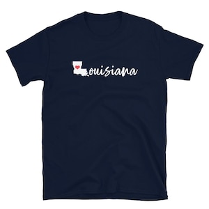 Louisiana Heart T-Shirt