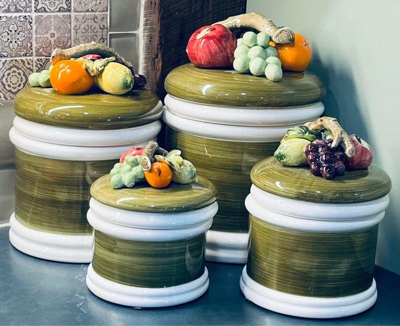 ビンテージ　フルーツ セット　インテリア ビンテージ フルーツ セット インテリア Vintage Ceramic Fruit