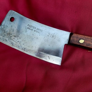 Antique Cleaver - Foster 10 - S27 - New West KnifeWorks