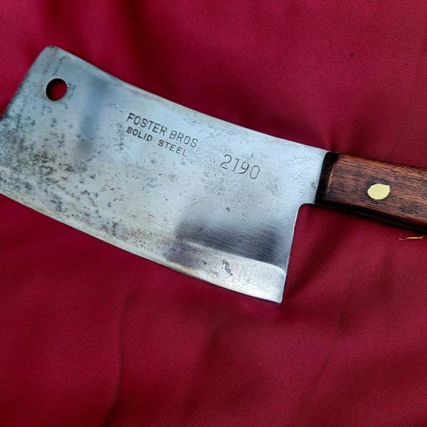 Antique Meat Cleaver Etsy