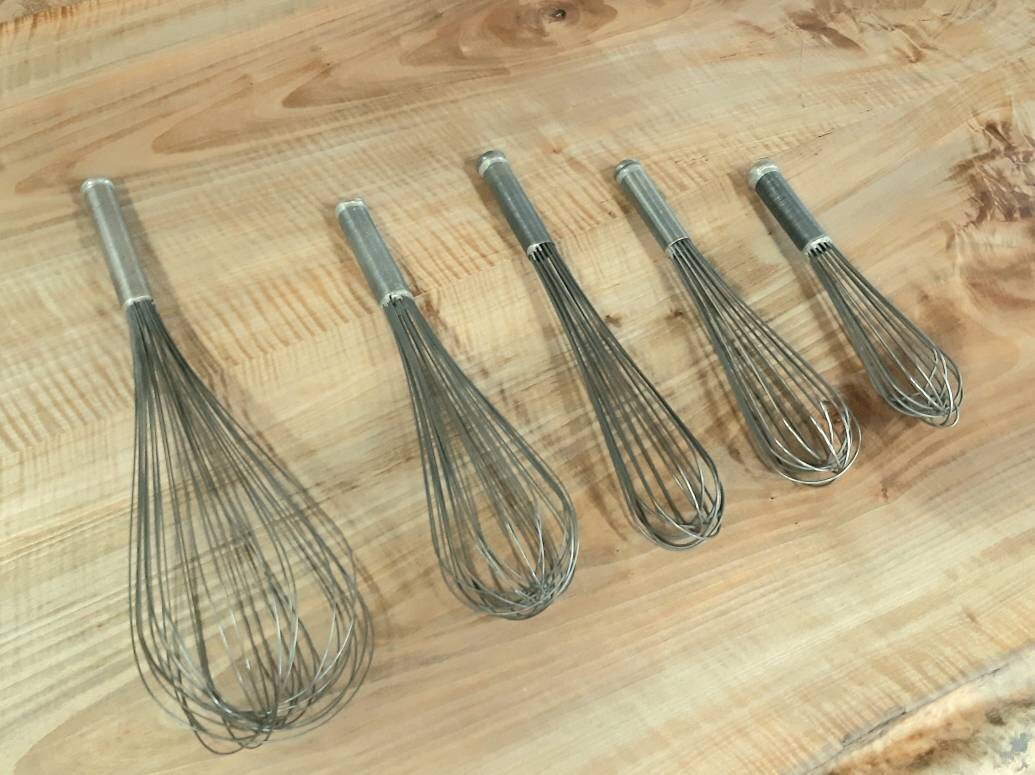 Vintage Metal Whisks Large Wire Whisk Bakers Whisks Etsy