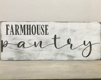 Farmhouse Pantry sign