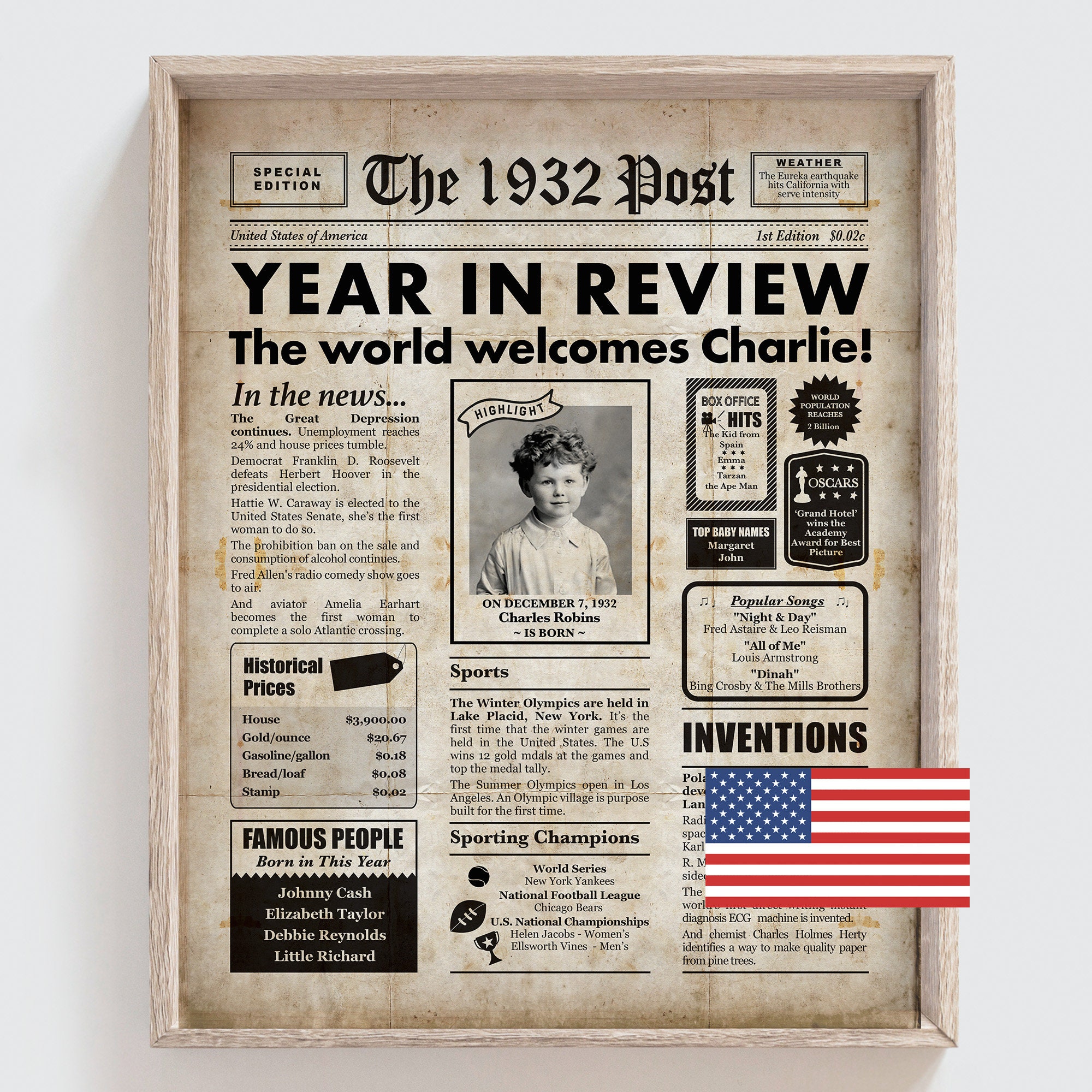 Banners & Signs Paper & Party Supplies Party Décor Printable 90th