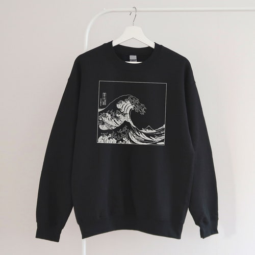 The Great Wave off Kanagawa Japanese Flag Etsy