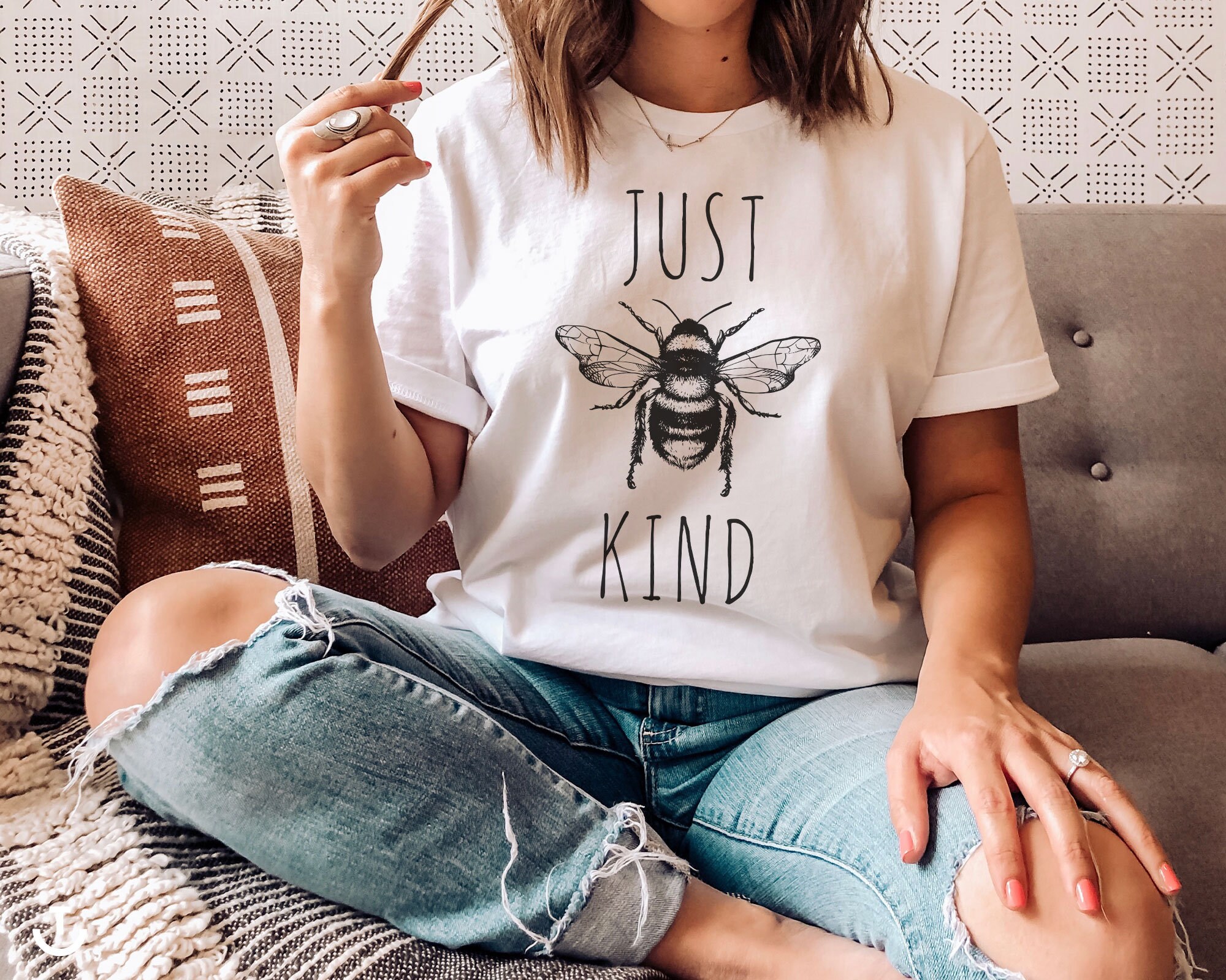 Just Bee Kind T-ShirtShirtTopTee Cute 
